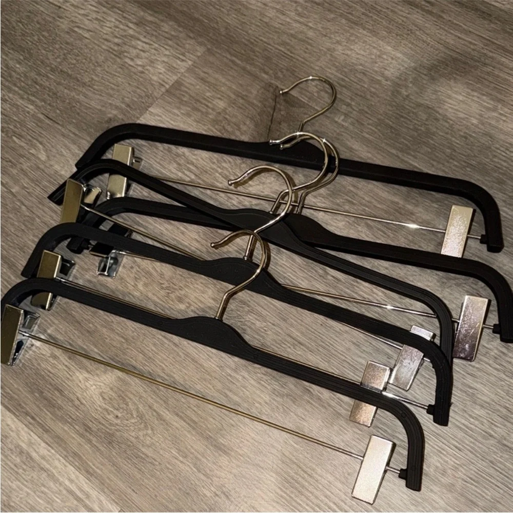5 pieces pants hanger with clips